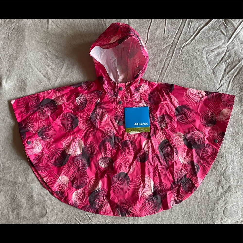 Columbia toddler rain poncho